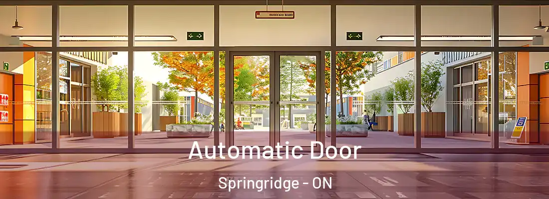  Automatic Door Springridge - ON