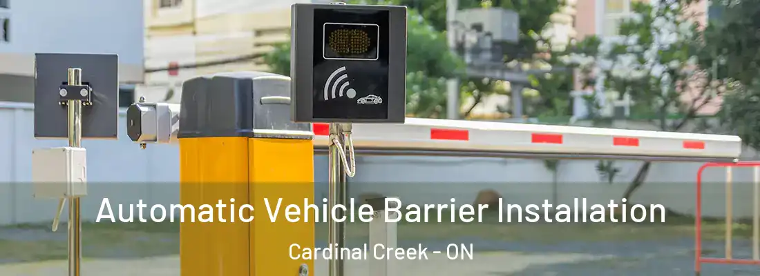  Automatic Vehicle Barrier Installation Cardinal Creek - ON