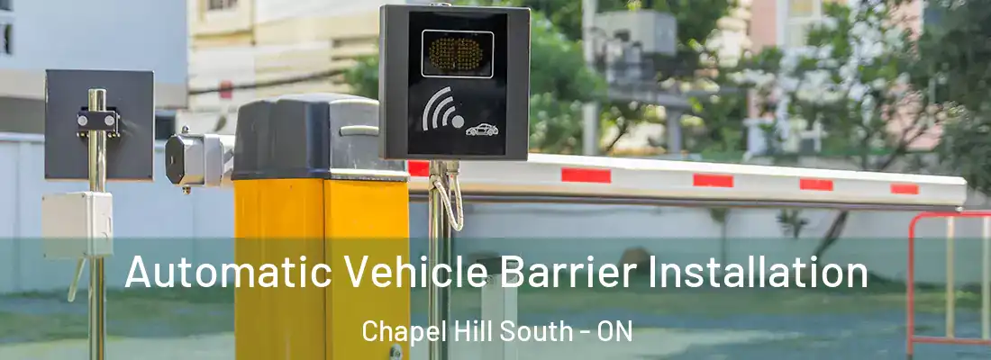  Automatic Vehicle Barrier Installation Chapel Hill South - ON