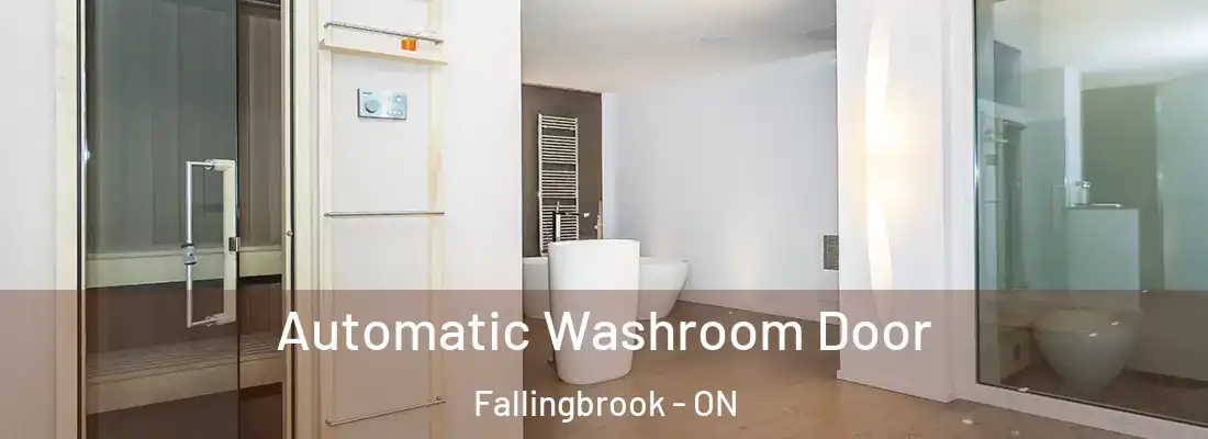  Automatic Washroom Door Fallingbrook - ON