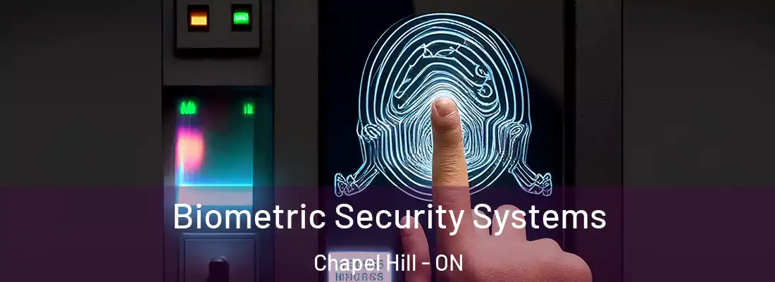  Biometric Security Systems Chapel Hill - ON