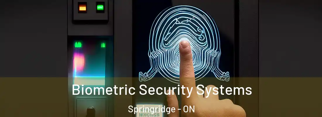  Biometric Security Systems Springridge - ON