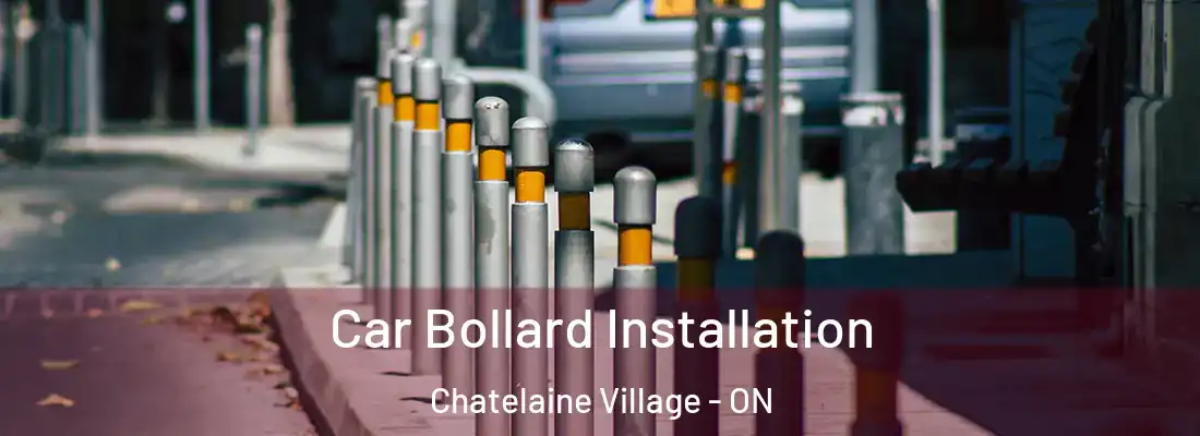  Car Bollard Installation Chatelaine Village - ON