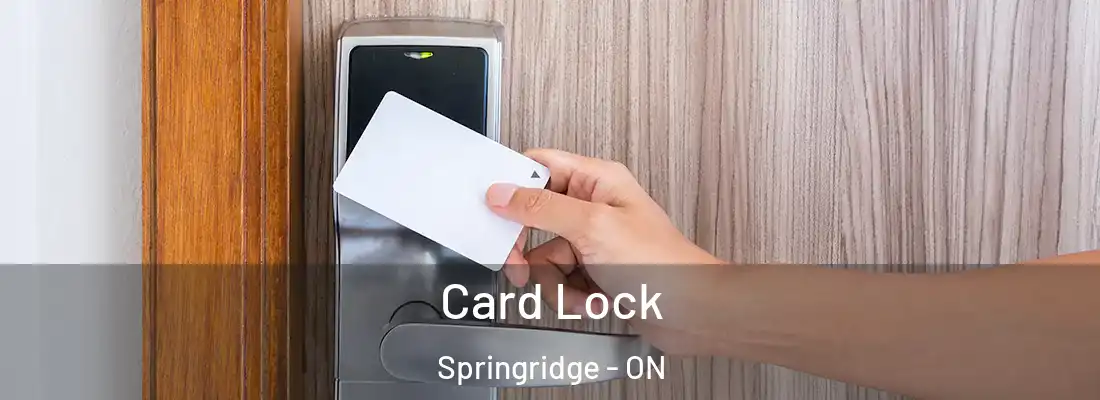  Card Lock Springridge - ON