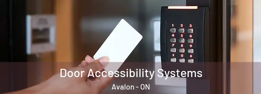  Door Accessibility Systems Avalon - ON