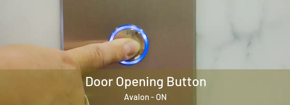  Door Opening Button Avalon - ON