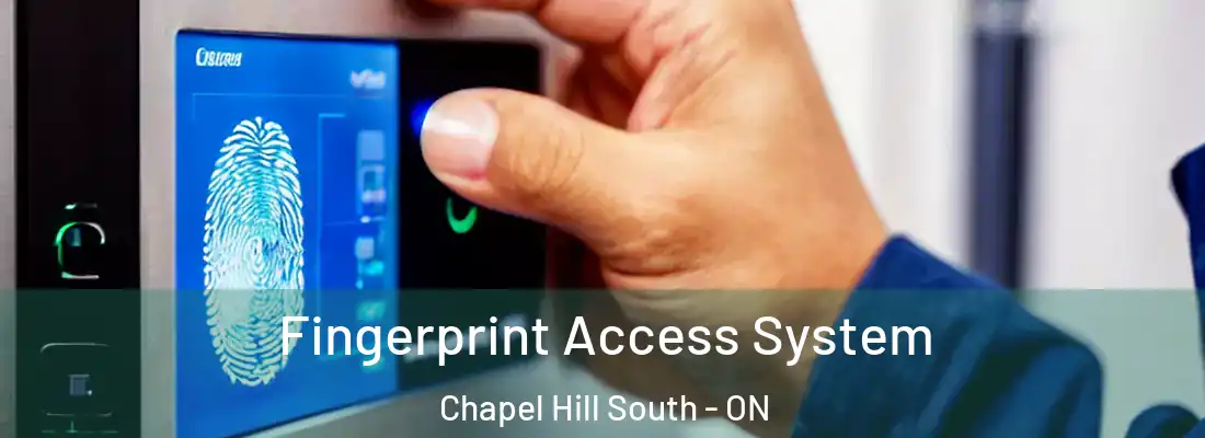  Fingerprint Access System Chapel Hill South - ON