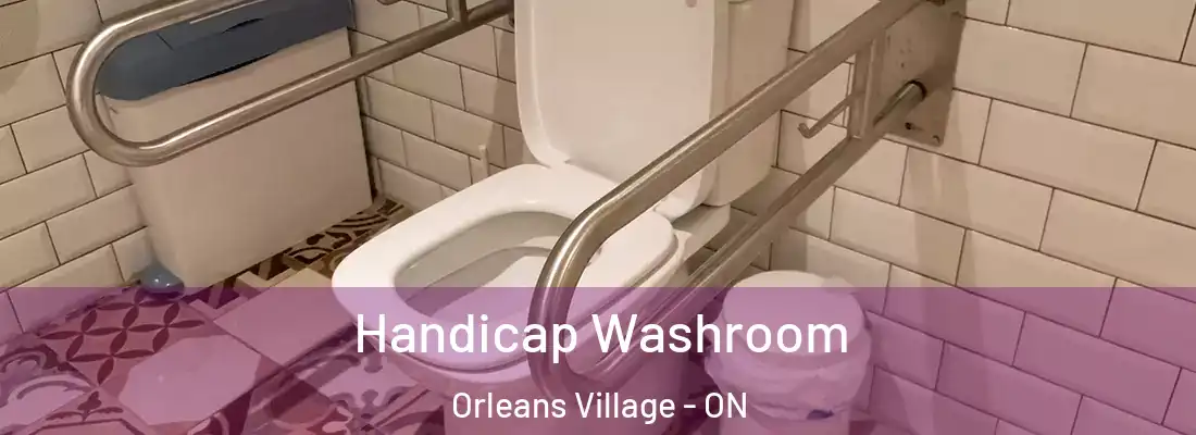  Handicap Washroom Orleans Village - ON