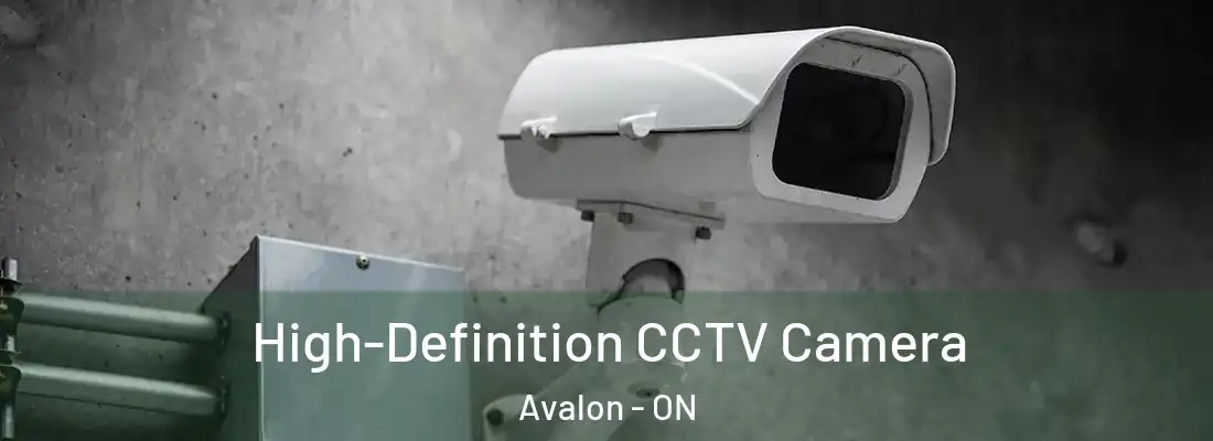  High-Definition CCTV Camera Avalon - ON