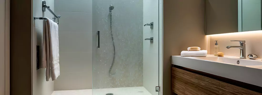 Automatic Washroom Doors Improve Hygiene in Queenswood Village, ON