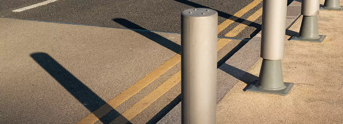 Custom Retractable Barrier Column Installations in Queenswood Village, ON