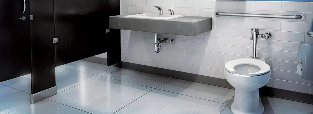 Universal Barrier Free Washroom in Queenswood Village, ON