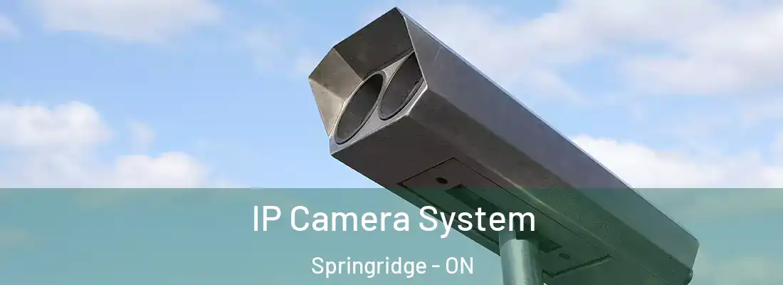  IP Camera System Springridge - ON