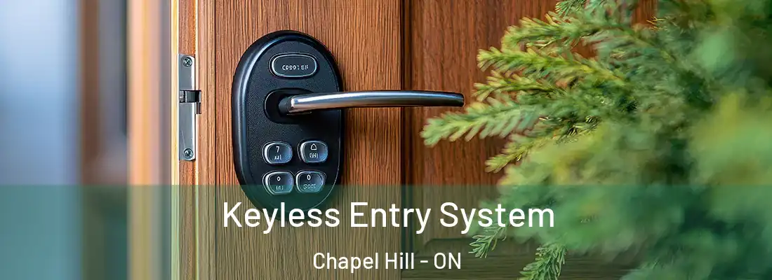  Keyless Entry System Chapel Hill - ON