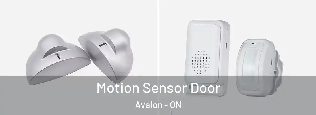  Motion Sensor Door Avalon - ON