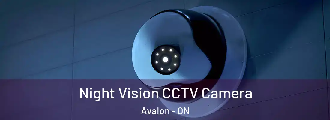  Night Vision CCTV Camera Avalon - ON