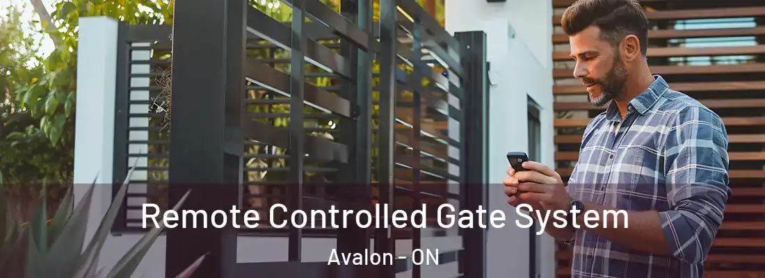  Remote Controlled Gate System Avalon - ON