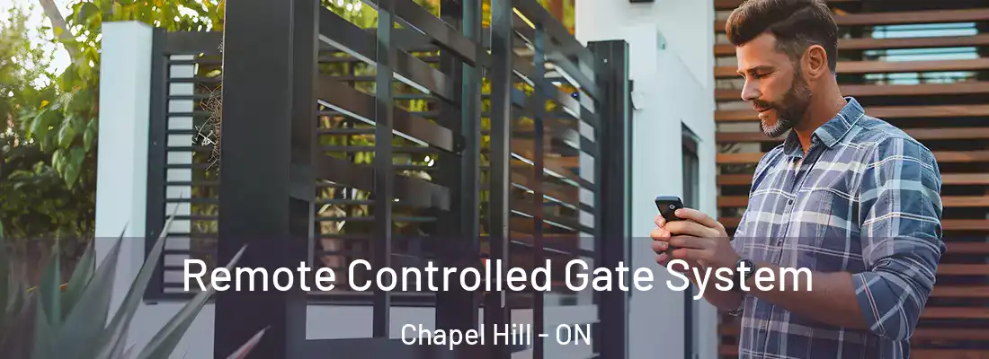  Remote Controlled Gate System Chapel Hill - ON
