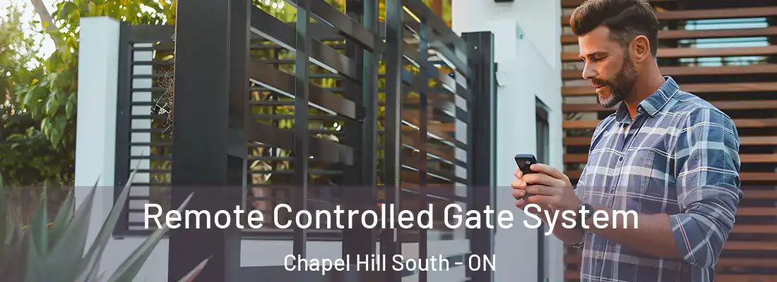  Remote Controlled Gate System Chapel Hill South - ON