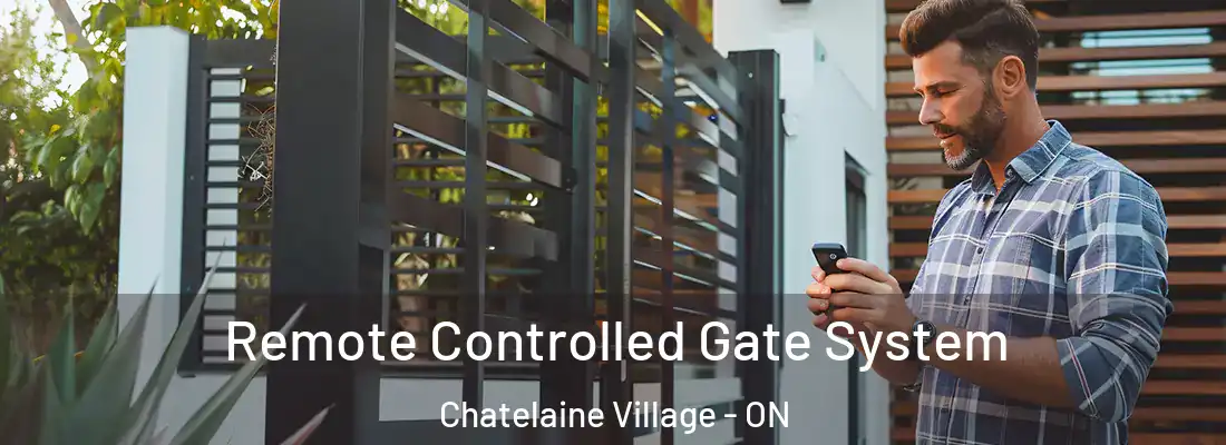  Remote Controlled Gate System Chatelaine Village - ON
