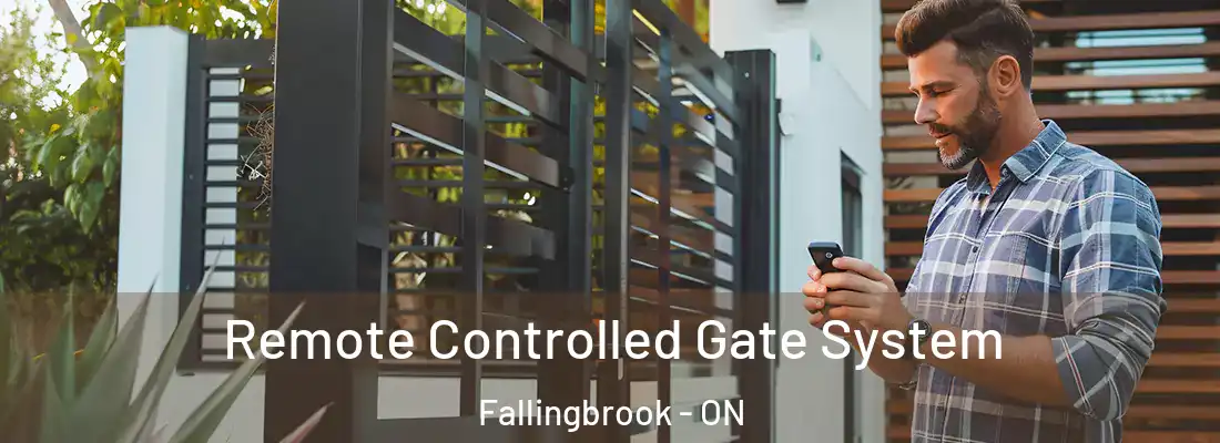 Remote Controlled Gate System Fallingbrook - ON