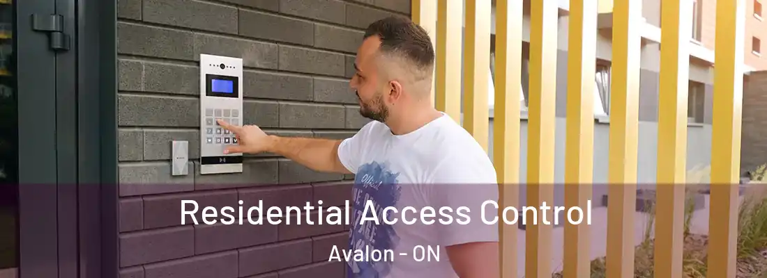  Residential Access Control Avalon - ON
