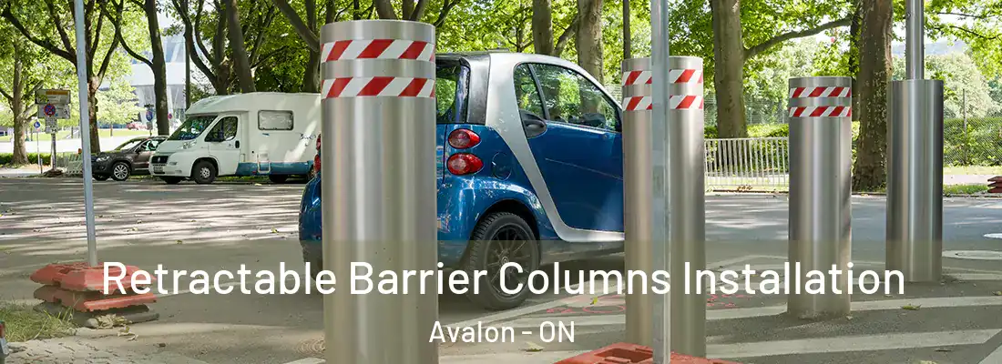  Retractable Barrier Columns Installation Avalon - ON
