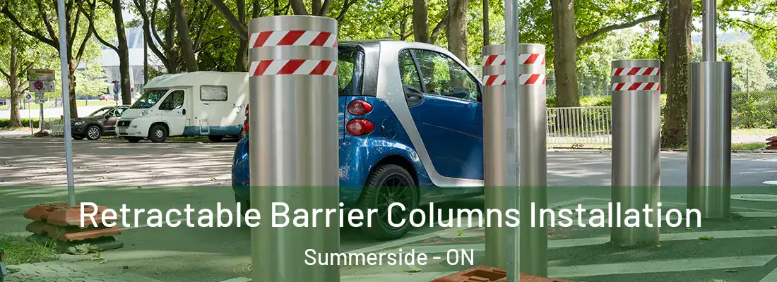  Retractable Barrier Columns Installation Summerside - ON