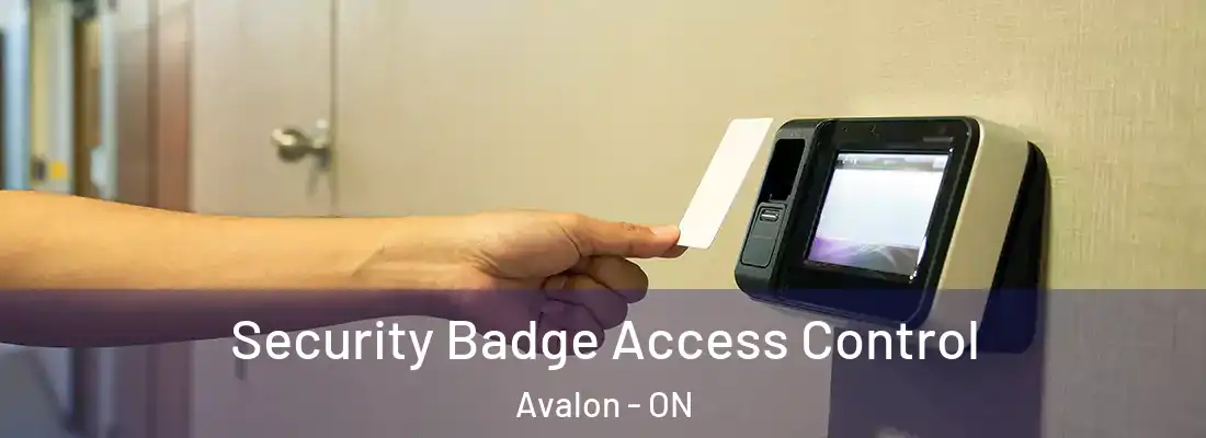  Security Badge Access Control Avalon - ON