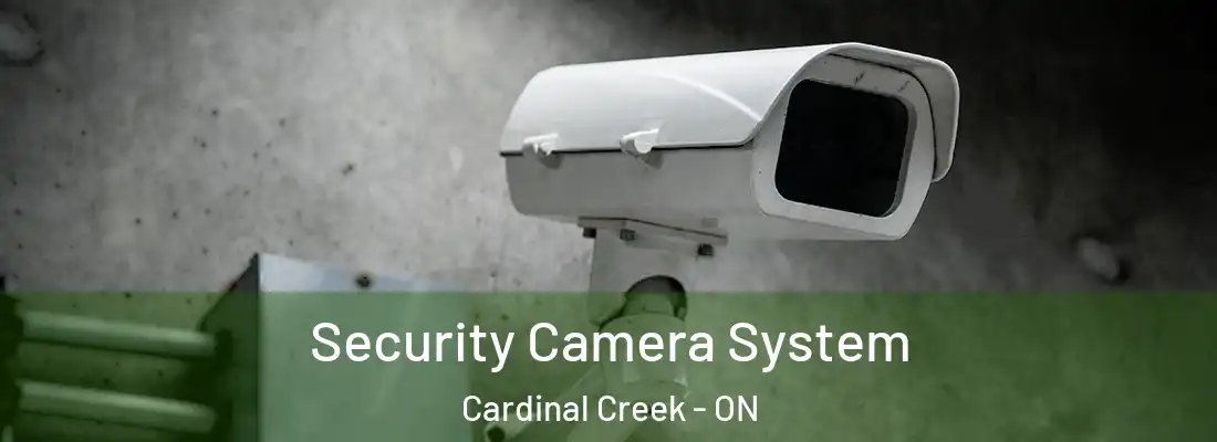  Security Camera System Cardinal Creek - ON