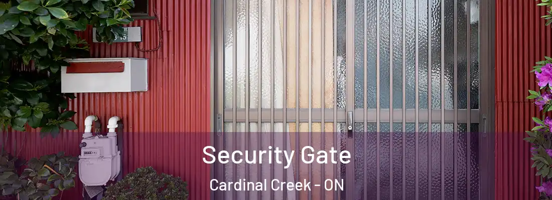  Security Gate Cardinal Creek - ON