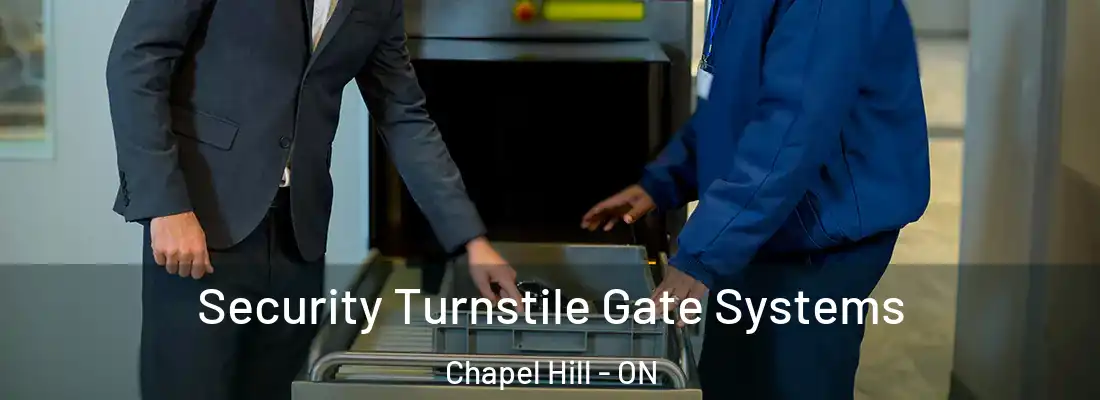  Security Turnstile Gate Systems Chapel Hill - ON