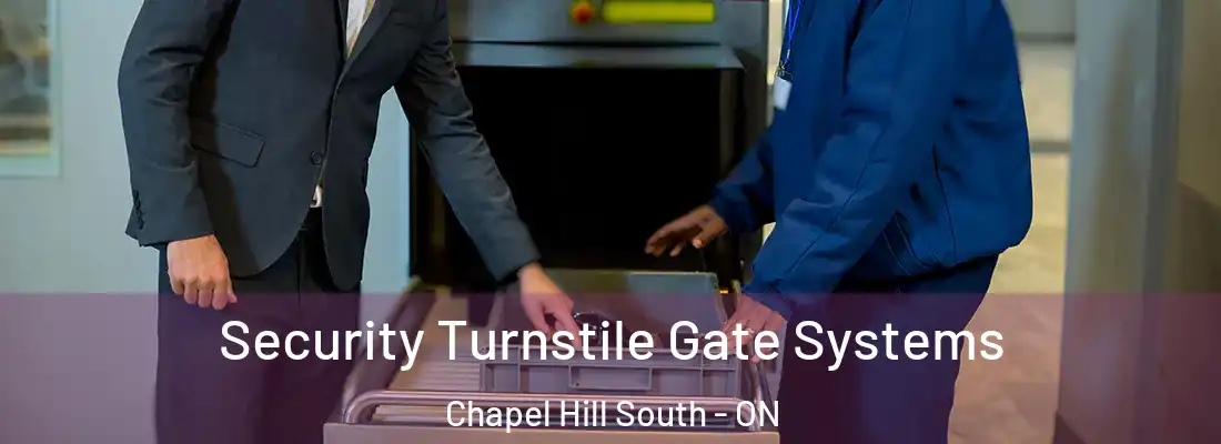  Security Turnstile Gate Systems Chapel Hill South - ON
