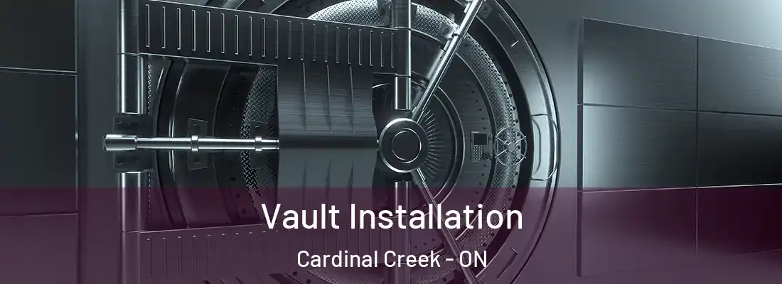  Vault Installation Cardinal Creek - ON