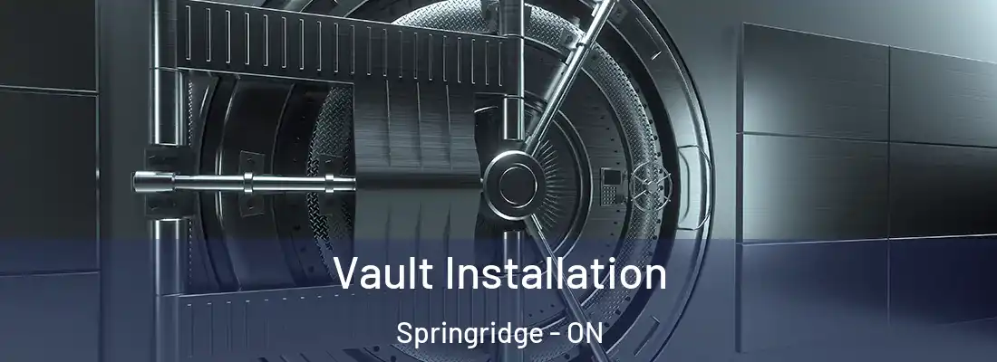  Vault Installation Springridge - ON