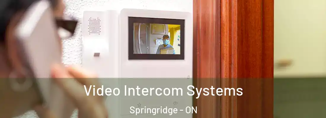  Video Intercom Systems Springridge - ON