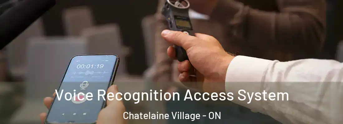  Voice Recognition Access System Chatelaine Village - ON
