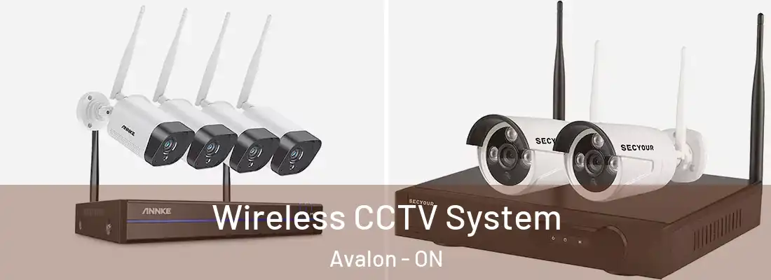  Wireless CCTV System Avalon - ON